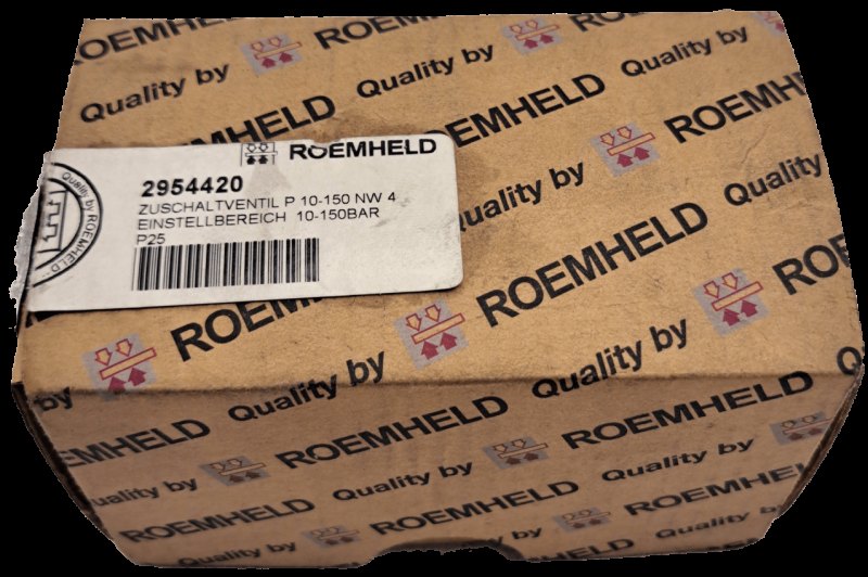 Roemheld Zuschaltventil P10-150 NW4 / 2954420