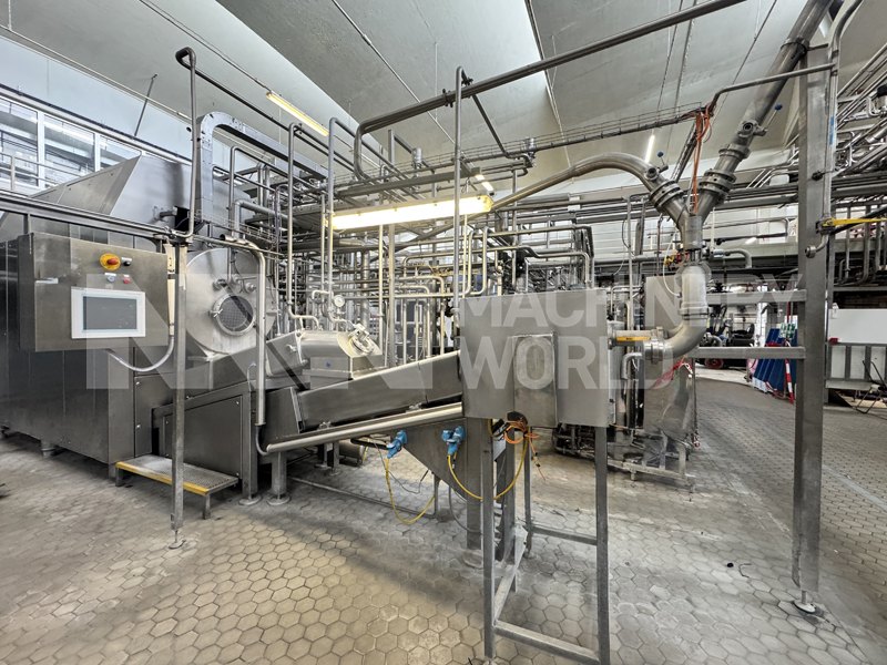 5,500kg per Hour GEA Westfalia BUD6000 Continuous Butter Churn with APV Bulk Butter Packer