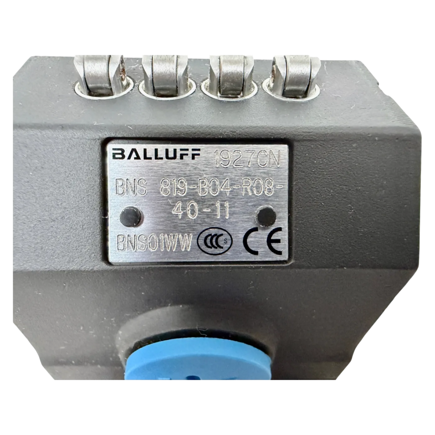 Balluff Mechanischer Endschalter BNS01WW – Typ BNS 819-B04-R08-40-11 - 4