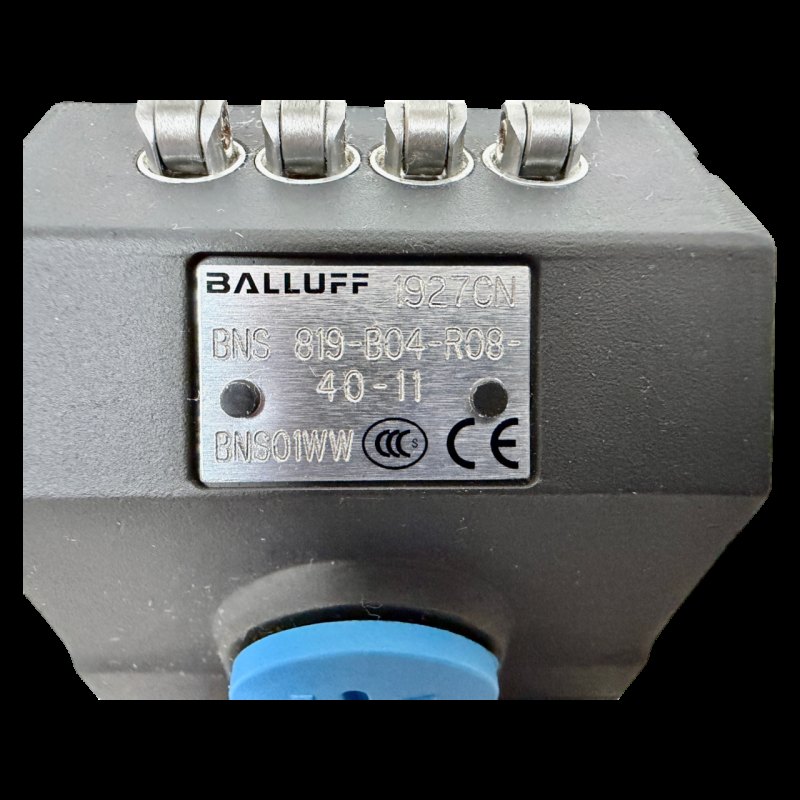 Balluff Mechanischer Endschalter BNS01WW – Typ BNS 819-B04-R08-40-11