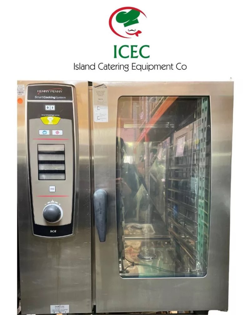 Rational Self Cooking Centre (SCC) 10-1/1/E (10-Grid Electric Combi Oven) Henny Penny Branded - islandcatering