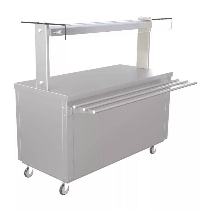 Parry Hot Cupboard with Heated Gantry 1495mm FS-H4PACK - islandcatering