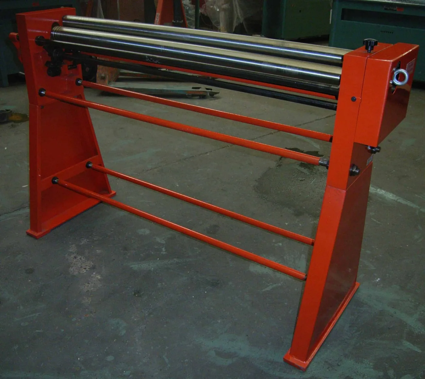 WNS Hand Bending Rolls 1250mm x 60mm x 1.2mm Capacity - WNS - W. Neal Services Ltd - 2