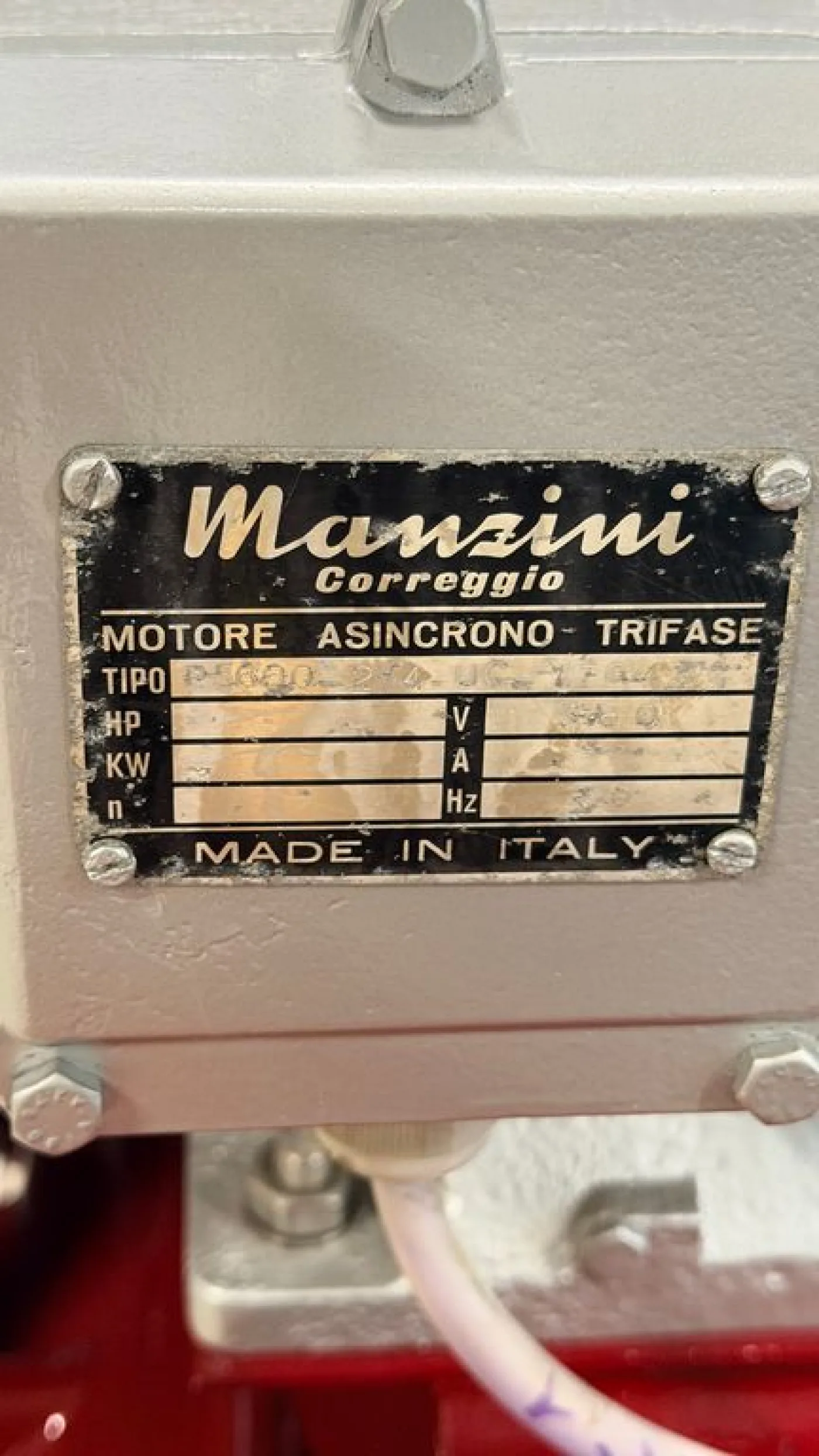 PISTON PUMP MANZINI MOD.600HL, TWIN-CYLINDER, BRONZE BODY PUMP, SECOND-HAND MACHINE - 6
