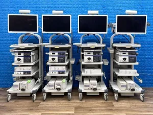 OLYMPUS CV-290 CLV-290 Complete Towers with 290 HD Gastro and 290 HD Long colonoscope Endoscopy Processor