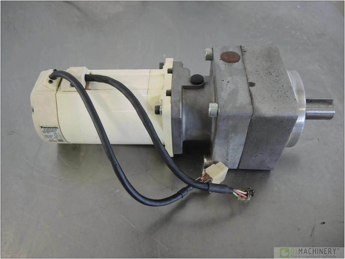 2010 PANASONIC MSMA082A1E + REDUCER AI2162 - 5