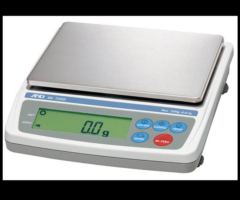 A&D EK-1200i Precision 1-Place Balance
