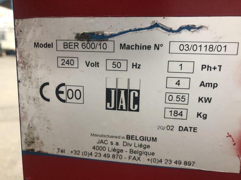 Jac 10mm/14mm Manual Bread Slicer