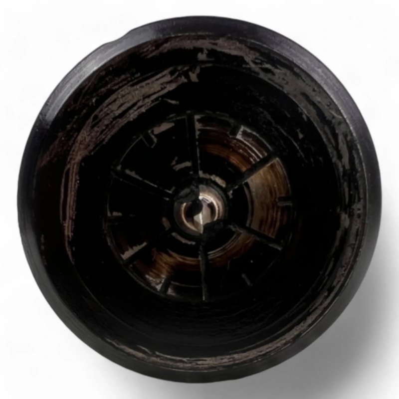 HSK 63 F Spannzangenfutter mit Spannzange und Fräser D=3,9 L= 12,9 mm