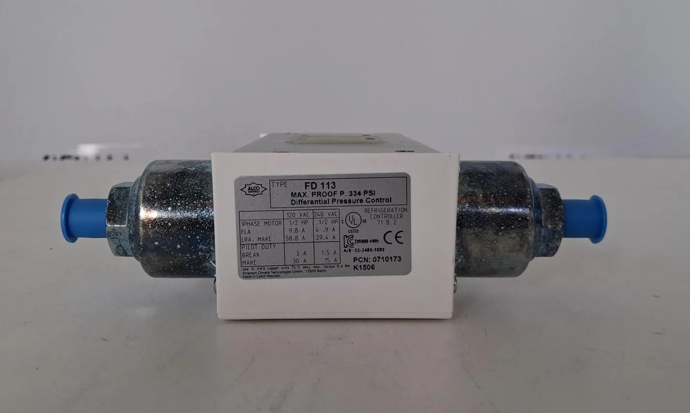 ALCO FD113 Differenzdruckschalter / Differential Pressure Control - 7