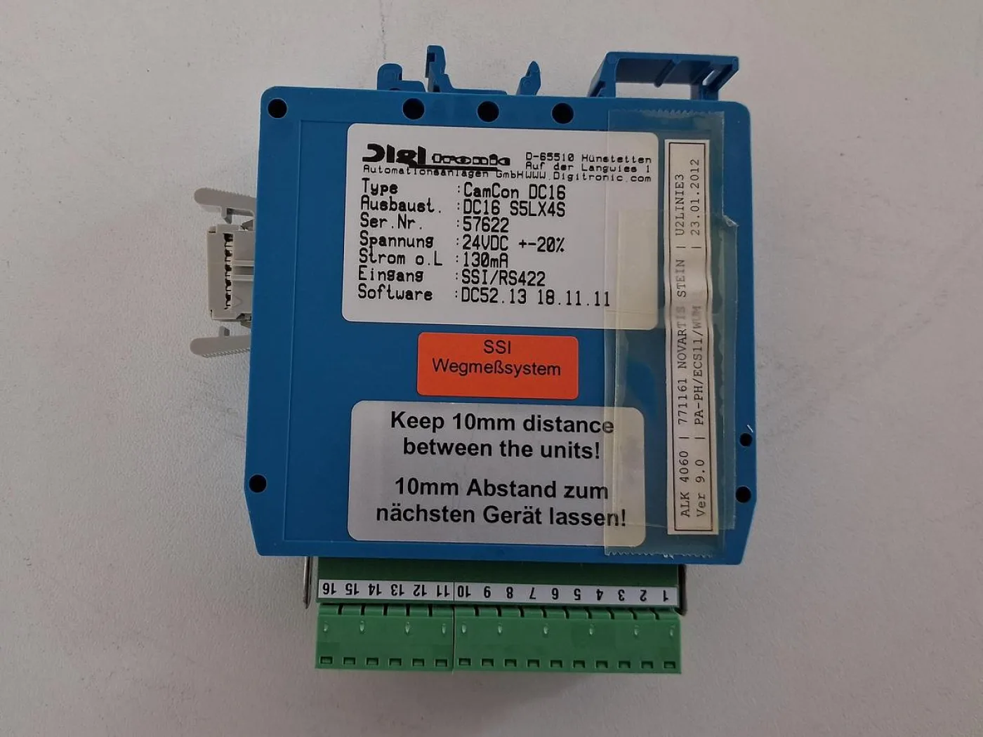 DigiTronic CamCon DC16 DC16S5LX4S Nockensteuerung / Cam Controller - 7