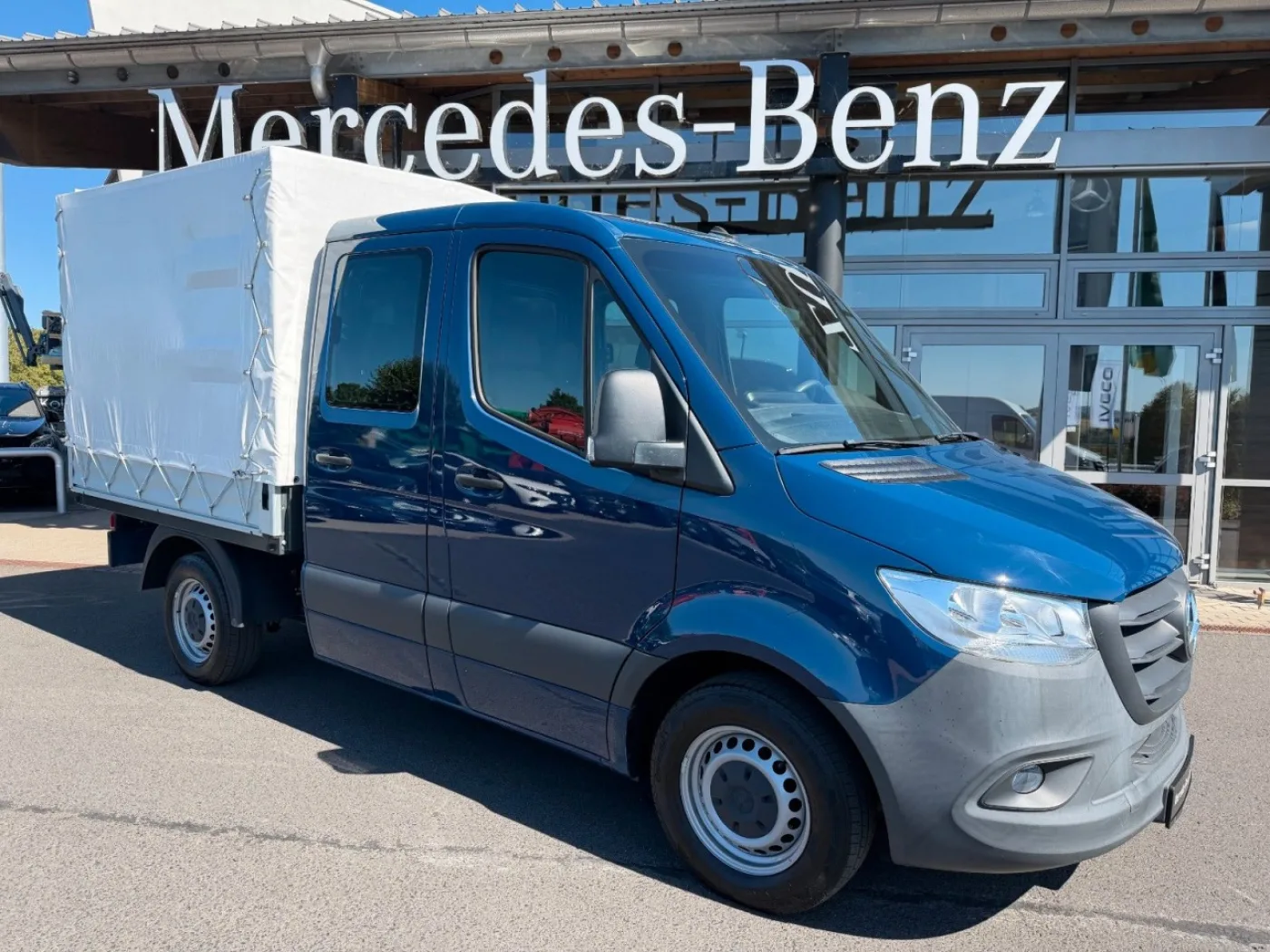 Mercedes Benz Sprinter 215 CDI DoKa Air Conditioning AHK - 1