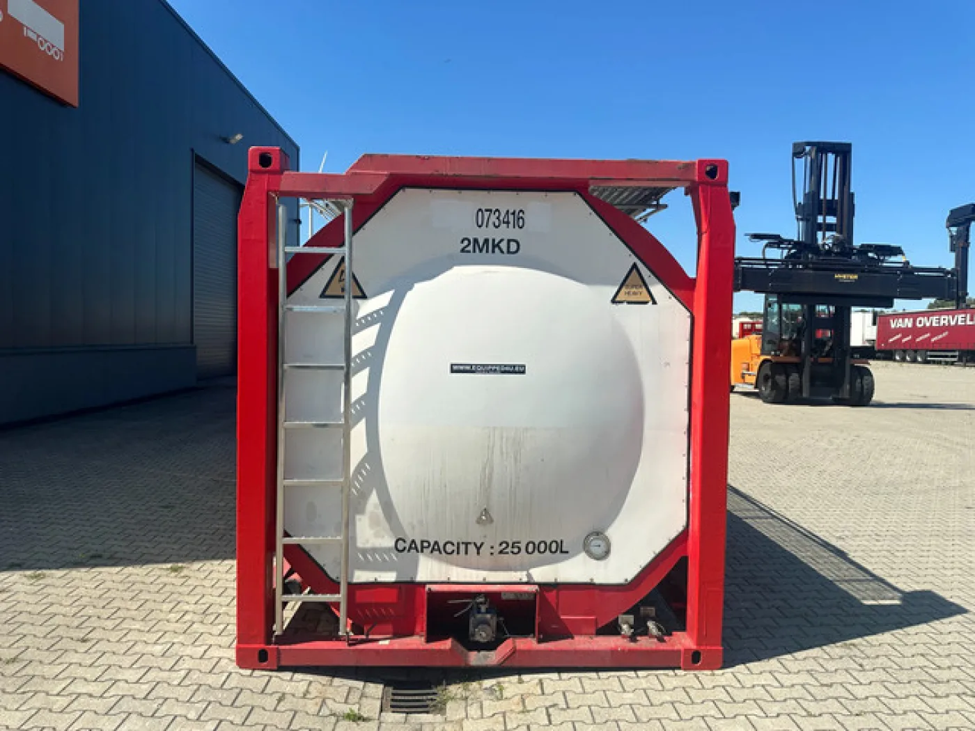 20FT Tankcontainer / 24.980L / UN-Portable T11 / ADR TEST: 12-2028 - 8