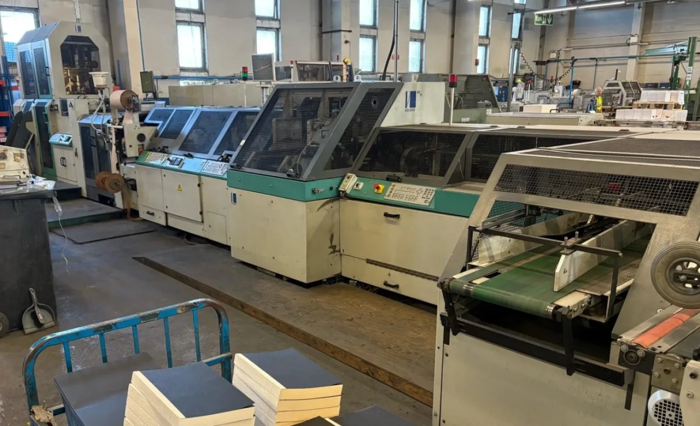 Kolbus BF 526 Compact flow line with FE603 - 1