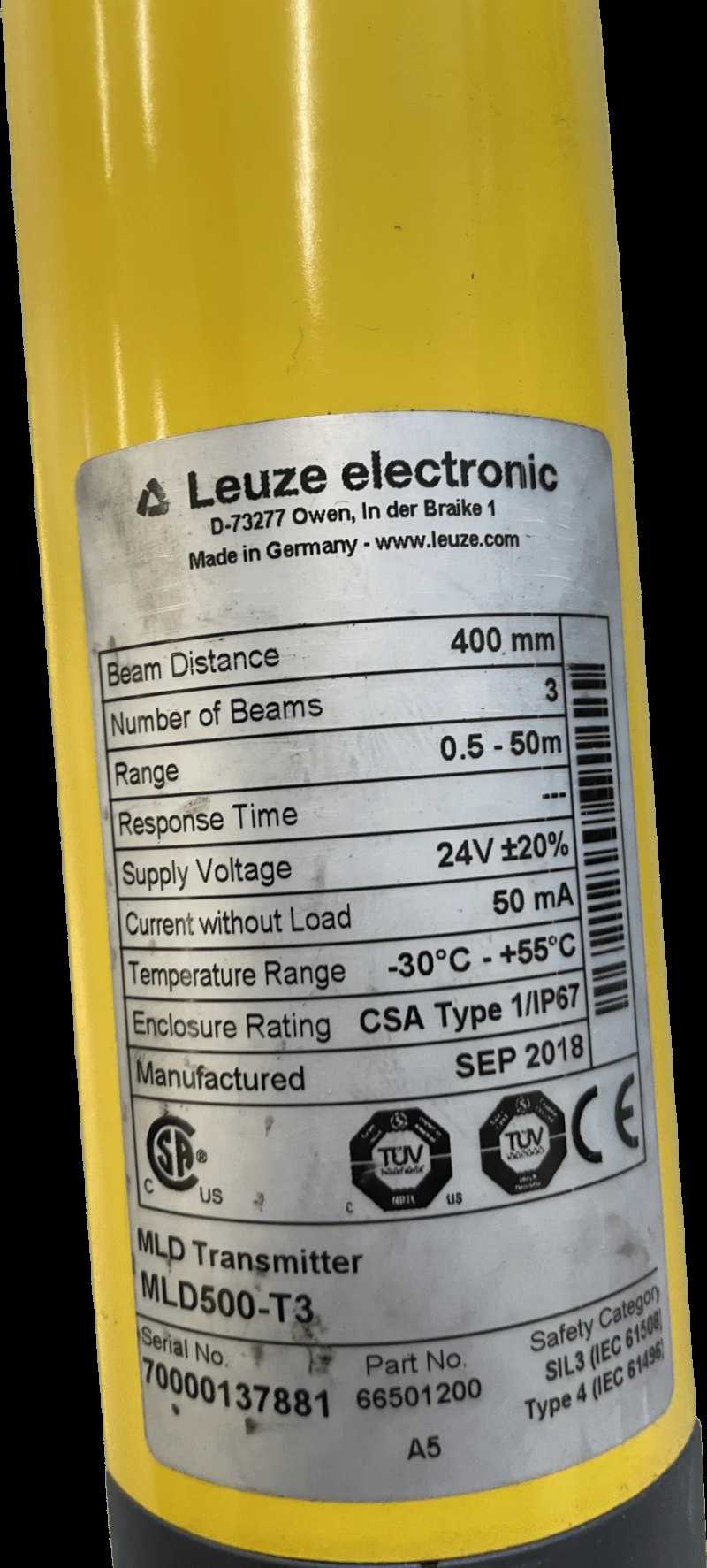 Leuze MLD500-T3