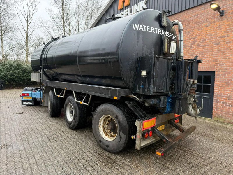 D-TEC Vlastuin 36m3 Manure Trailer/Gulle/Manure 2x Steer Axle NL Trailer MOT 12-2026