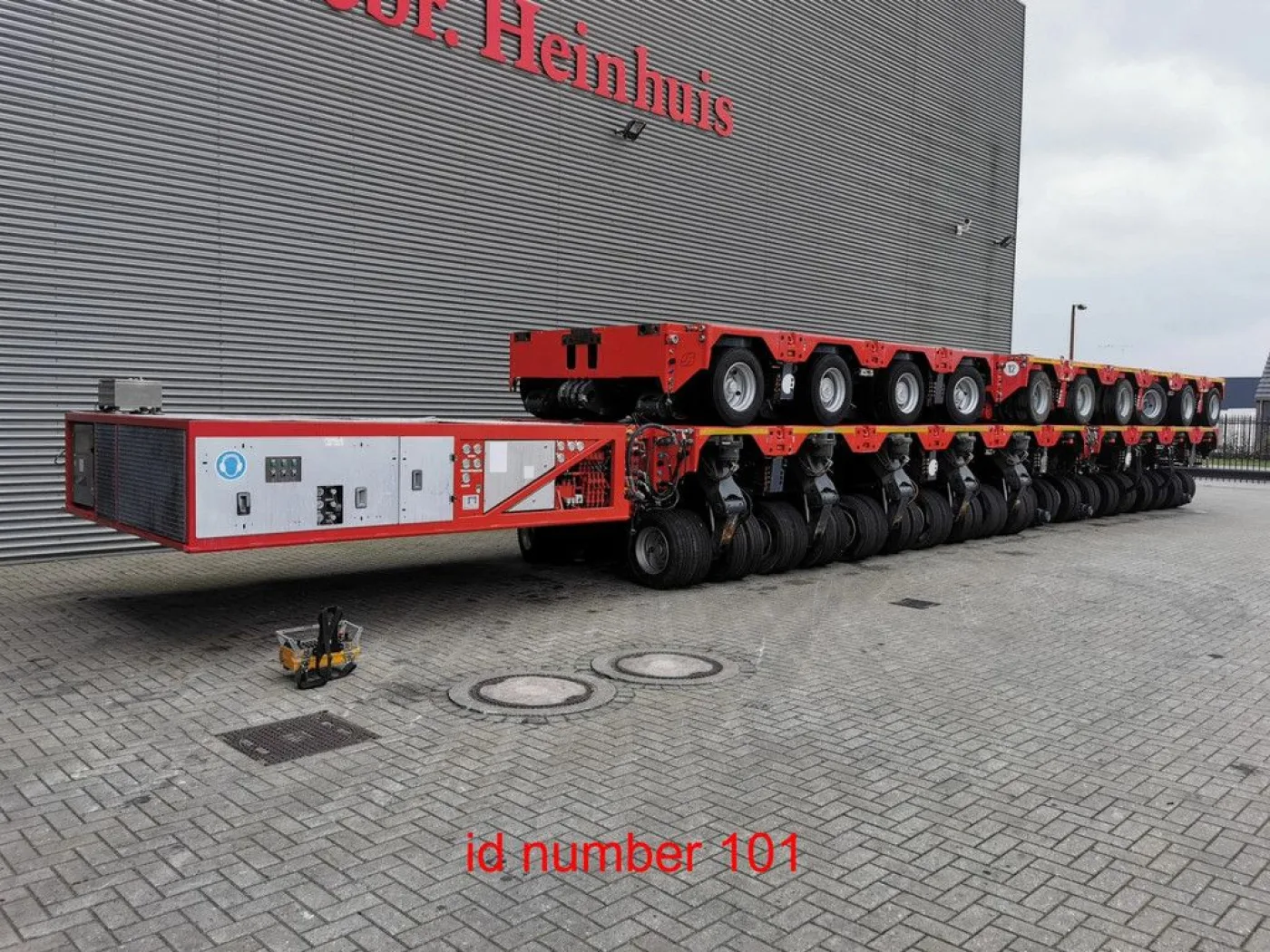 SCHEUERLE SPMT 3000 20 x 40 TONS AXLES! - 8