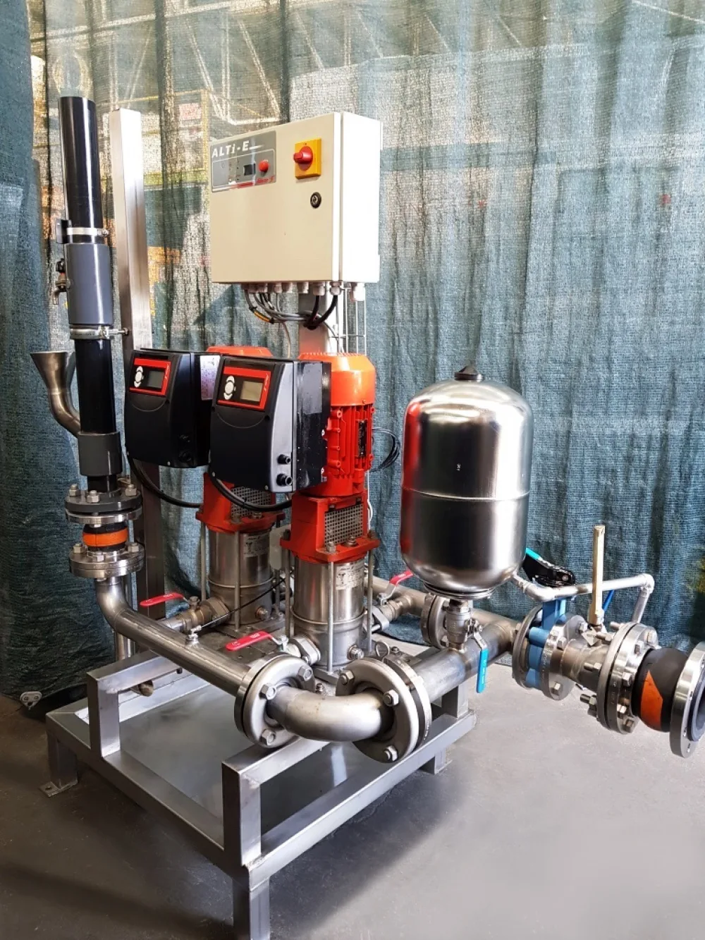 MODULO DI PRESSURIZZAZIONE IDRICA – SALMSON – MOD. N-ALTI-VE 2G