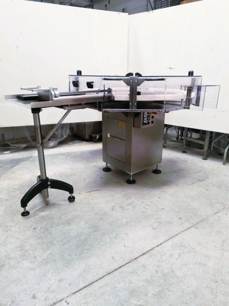 TAVOLO ROTANTE DI ACCUMULO – TECNOFARMA – MOD. TR 800