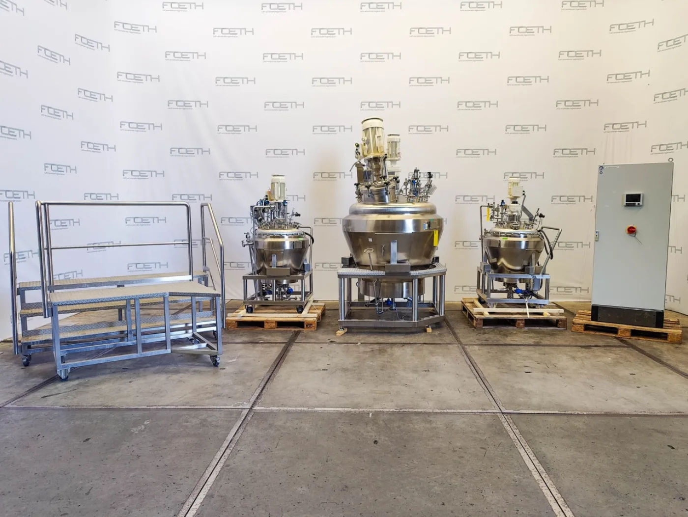 Jentec 720 Ltr. & 100 Ltr. - Verarbeitung vessel - 8