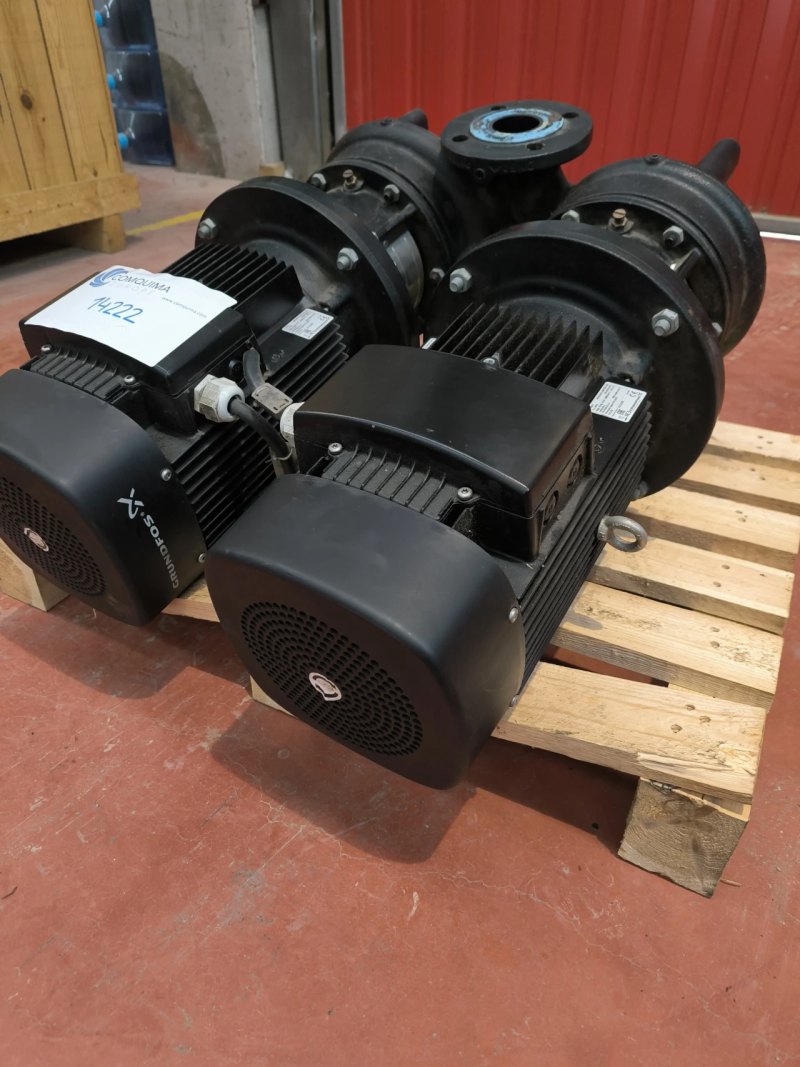 INLINE DOUBLE DRY-ROTOR PUMP GRUNDFOS TPD 50-430/2 A-F-A-BQQE