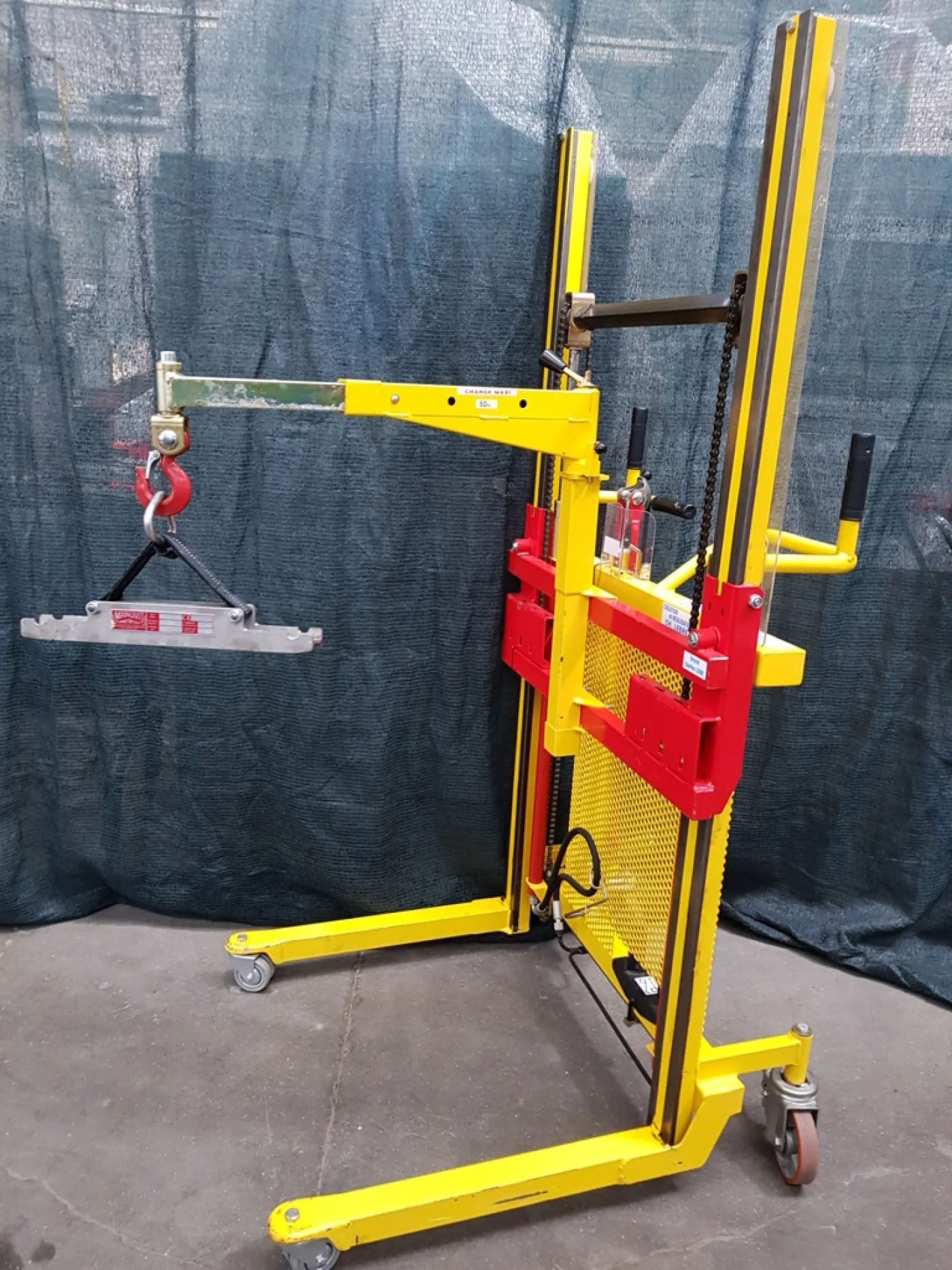 CARRELLO ELEVATORE IDRAULICO – MANUVIT MANUTENTION MOD. ELEVATORE - 5