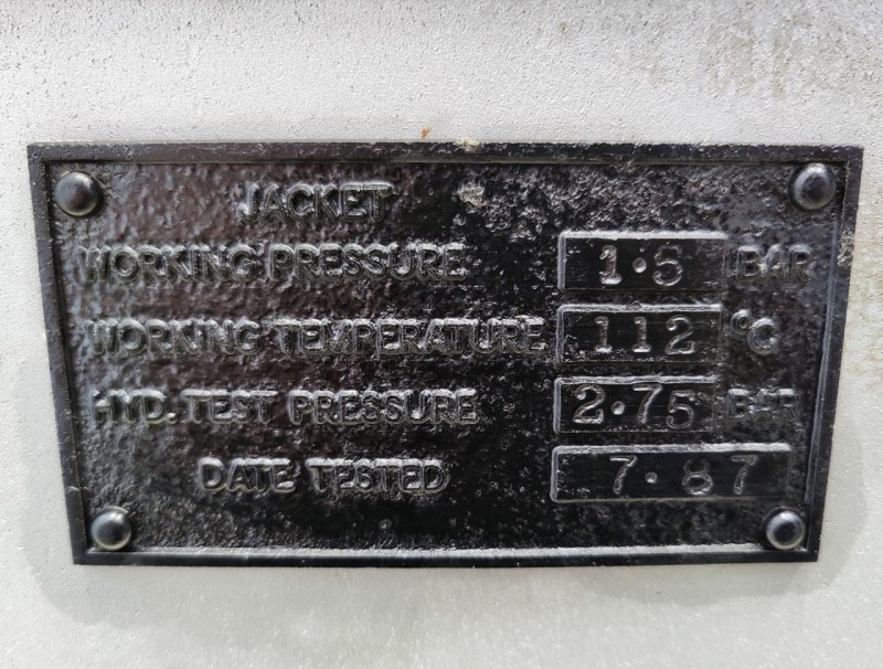 Morton FKM-1600 - Powder turbo mixer