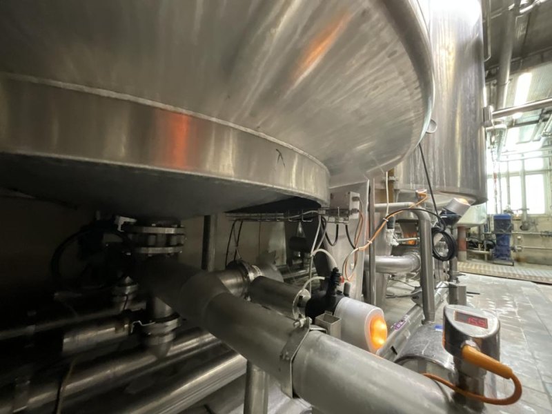 1996 Boccard Boccard 7500 Litre Stainless Steel Vertical Recovered Water Storage Tank - S