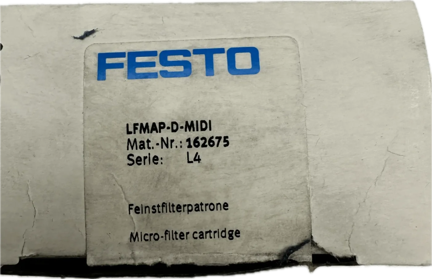 Festo Feinstfilterpatrone 162675 - 1