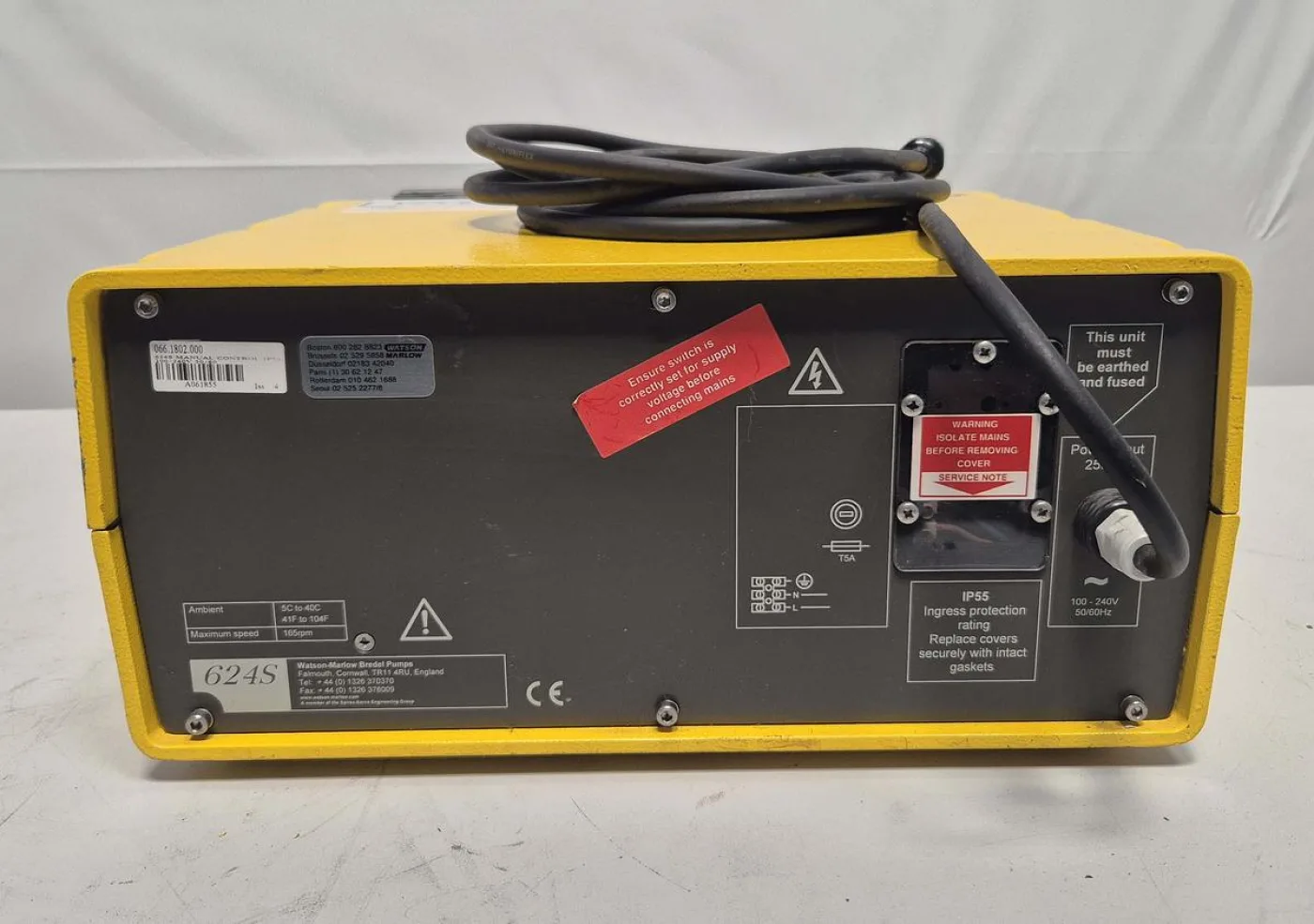 Watson Marlow Schlauchpumpe Laborpumpe 624S - 5