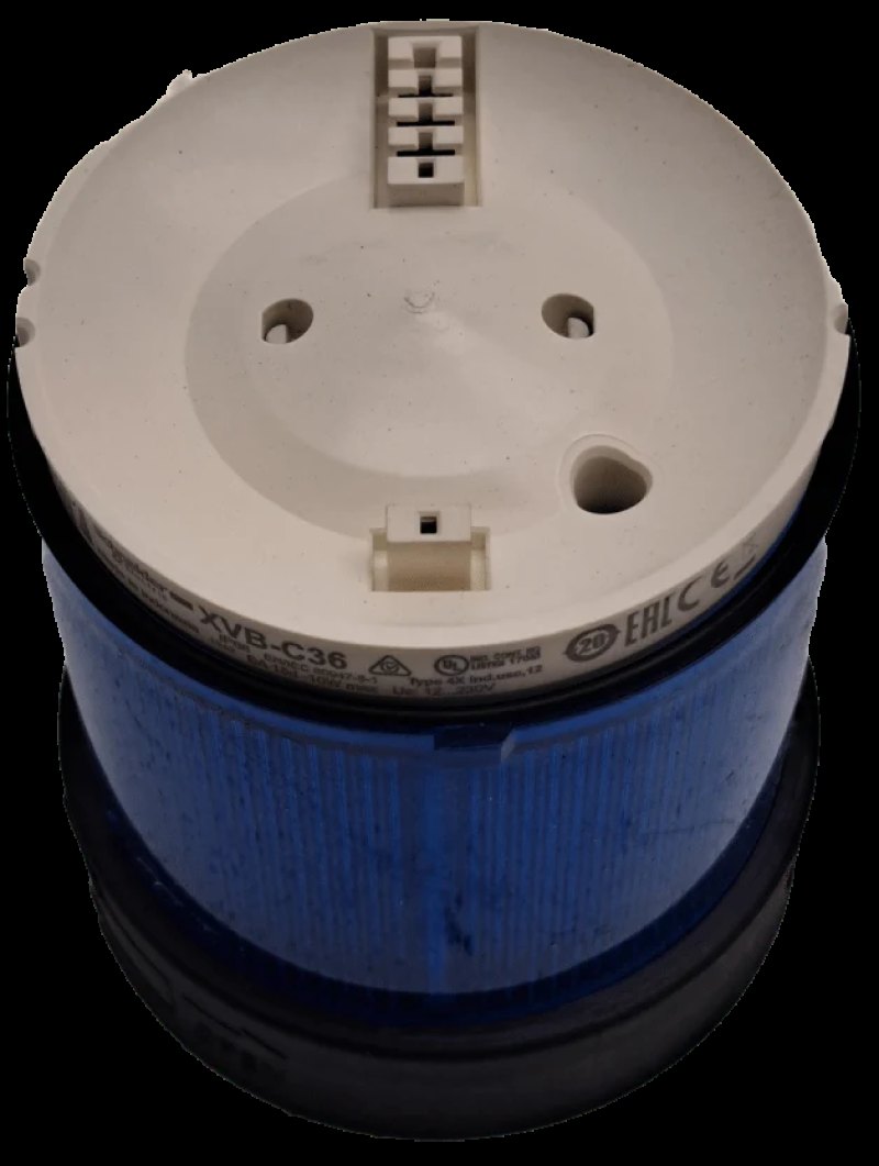 Schneider Elektric XVBC36 Leuchtelement, Dauerlicht, blau