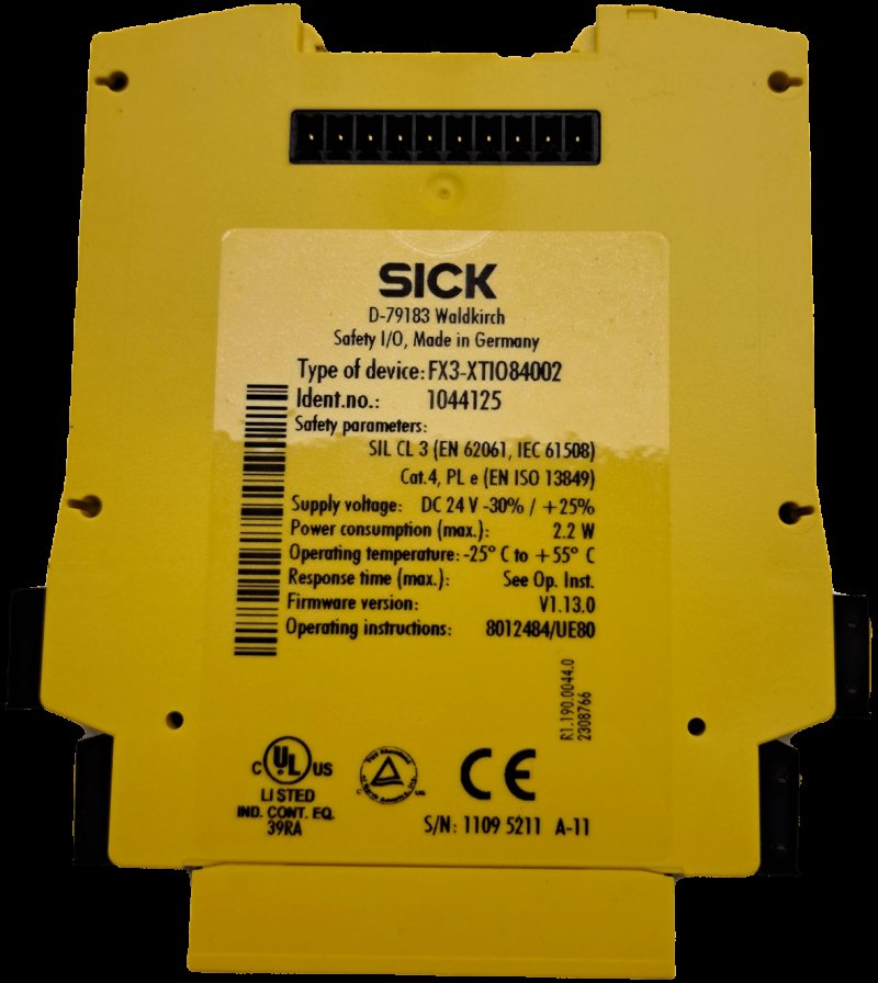 Sick Sicherheitssteuerungen: Flexi Soft 1044125