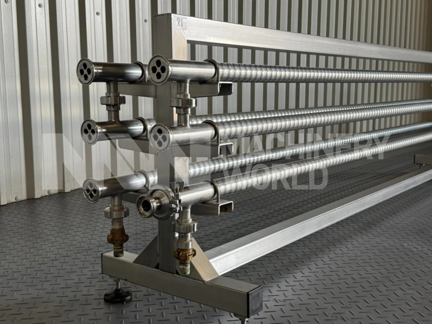 MBS MLW Multitube Corrugated Shell-in-Tube Tubular Heat Exchanger (Year 2018) - 3