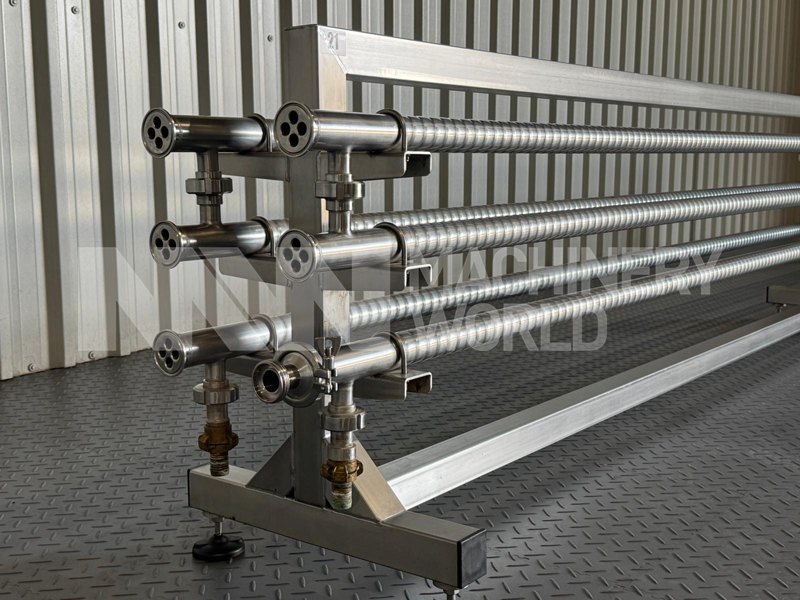 MBS MLW Multitube Corrugated Shell-in-Tube Tubular Heat Exchanger (Year 2018)