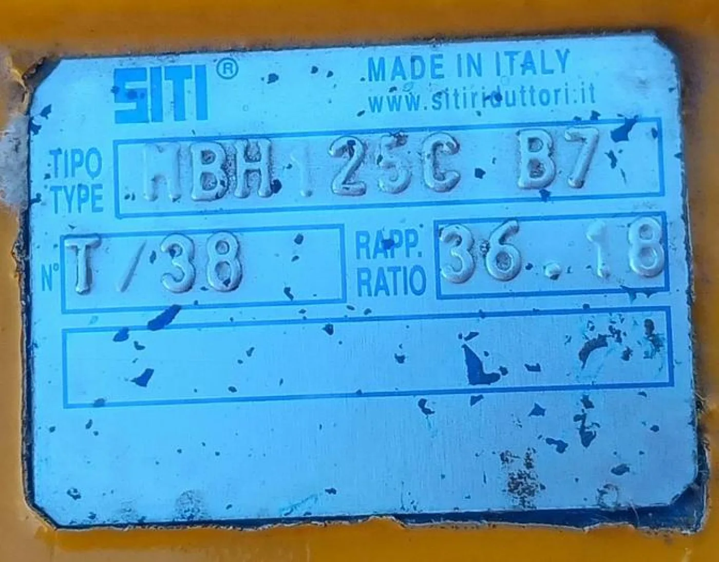 Guincho SITI MBH 25C de 15kw - 5