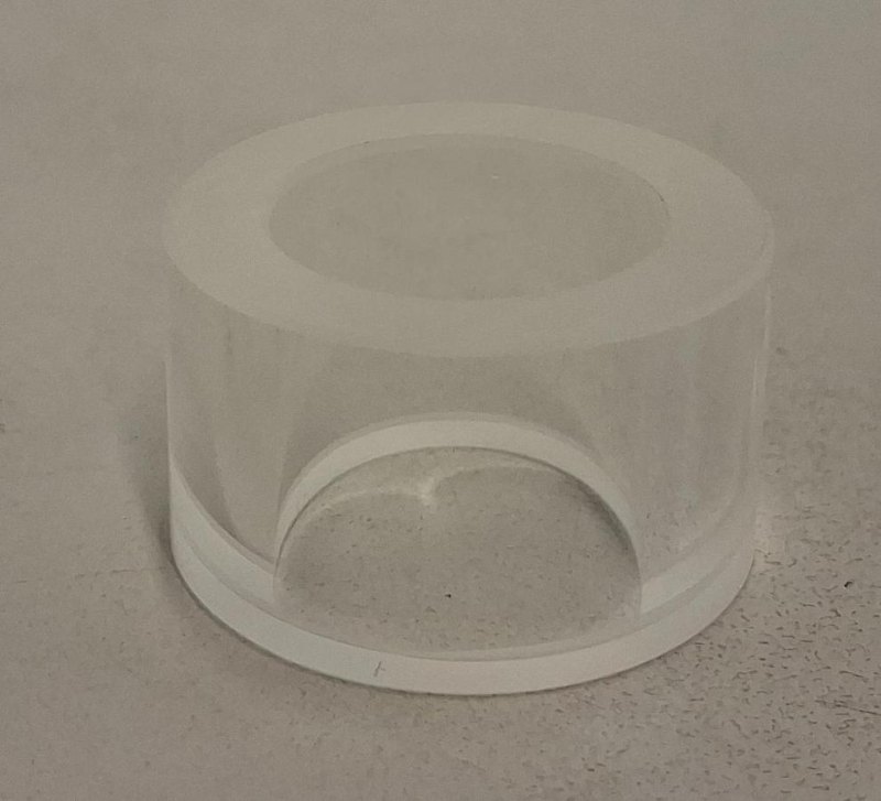 Normag Distanzstück aus Glas Typ PDG015/015-P DN 15 Länge 15 mm