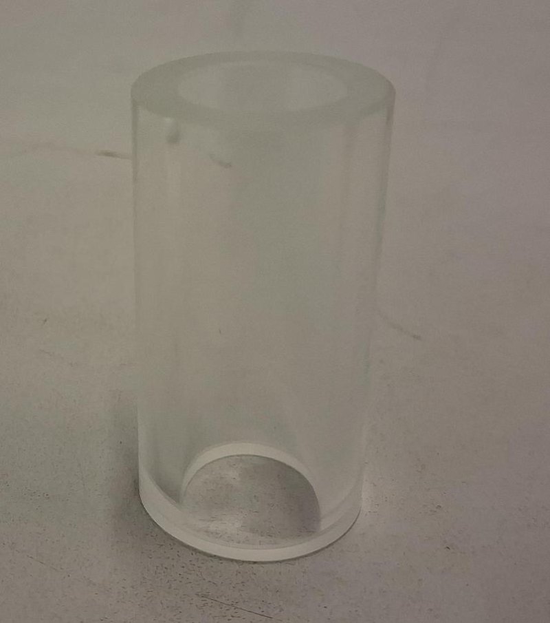 Normag Distanzstück aus Glas Typ PDG015/050-P DN15 Länge 50 mm