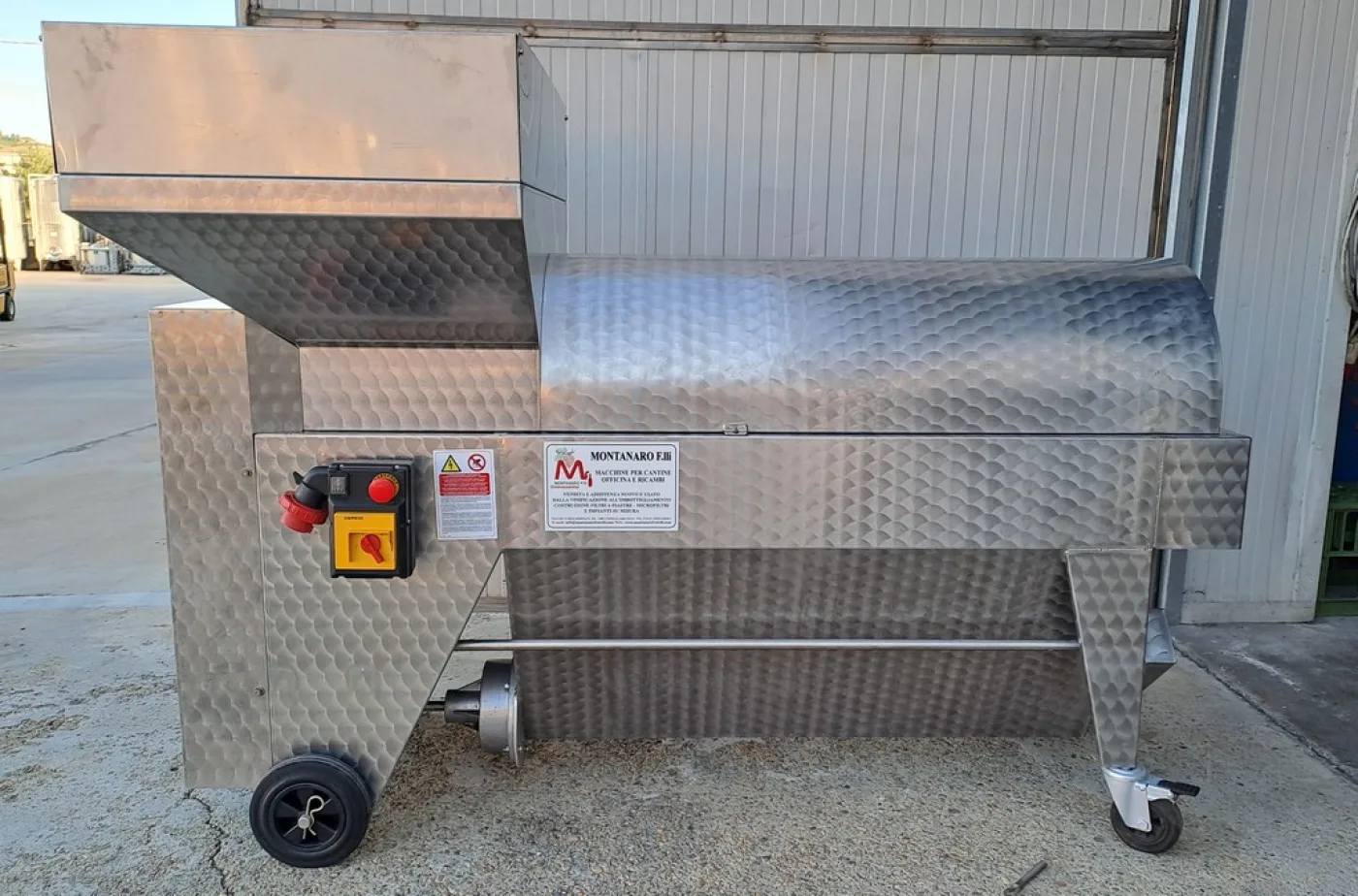 STAINLESS STEEL DESTEMMER ENOVENETA, SECOND-HAND MACHINE - 1