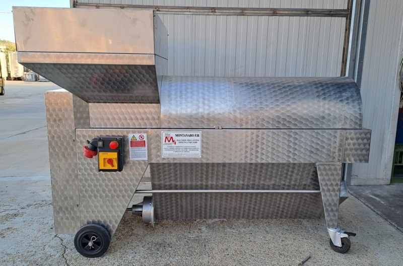 STAINLESS STEEL DESTEMMER ENOVENETA, SECOND-HAND MACHINE