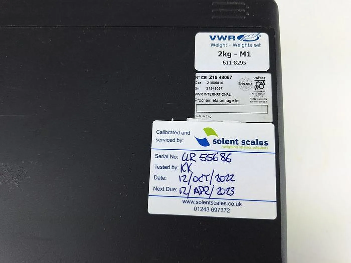 VWR 2KG Weight - 2
