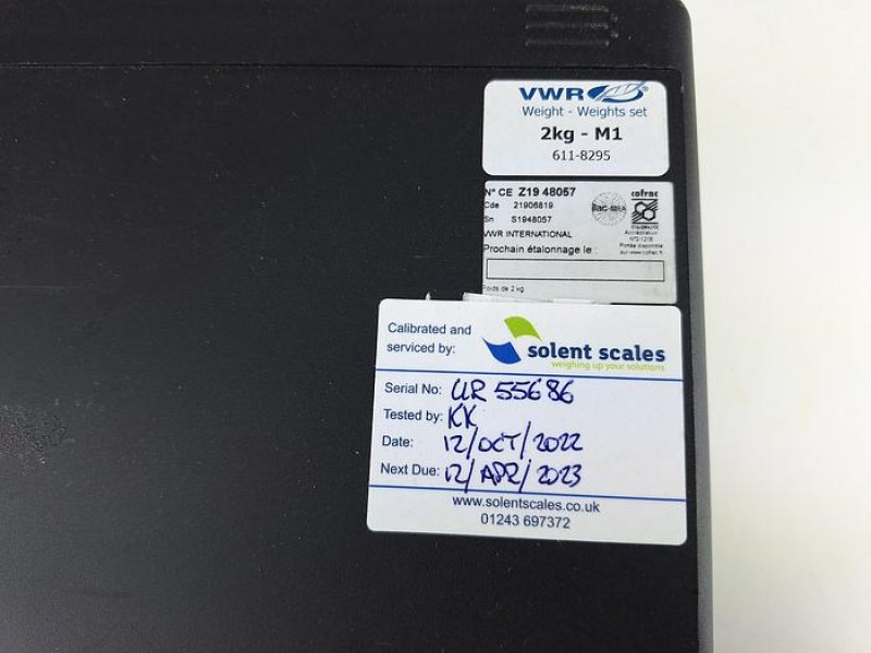 VWR 2KG Weight