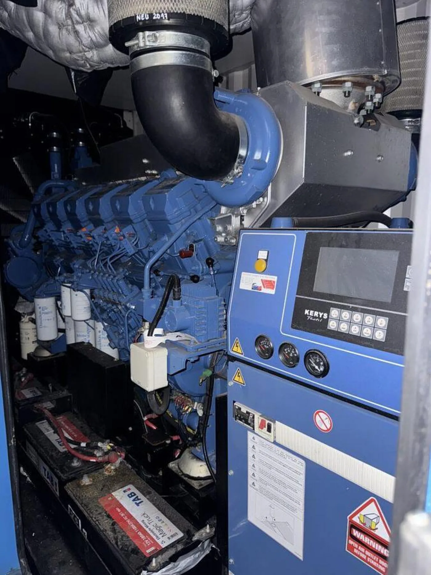 2013 MITSUBISHI S12R-F1PTAW2-1 / LEROY SOMER DIESEL GEN. SET 1500 / 1650 kVA - 7