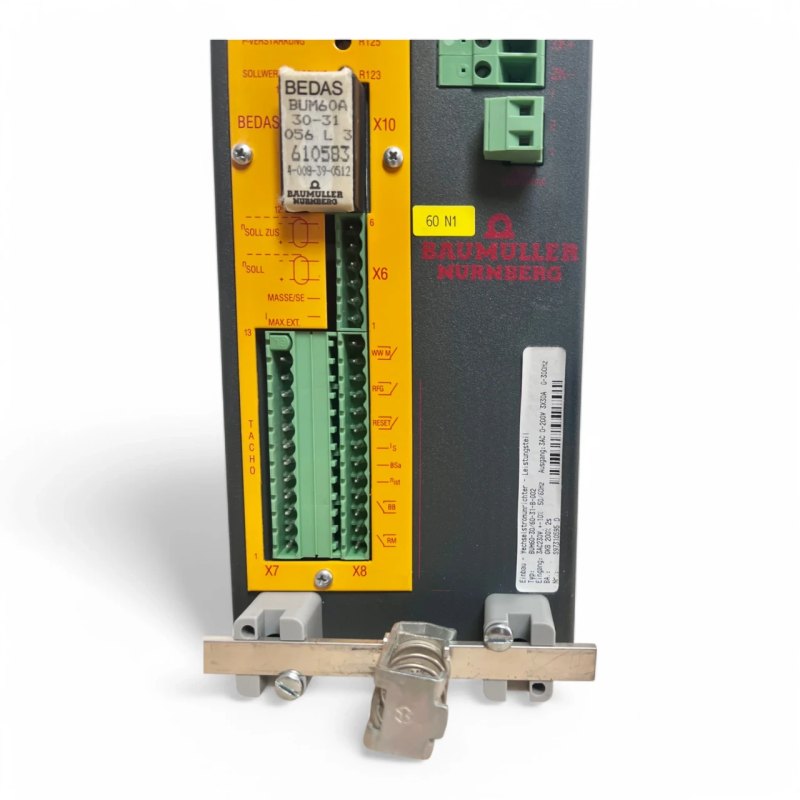 BAUMÜLLER Wechselstromumrichter BUM60-30/60-31-B-002 mit Steuerkarte BUM60-A-SH-0104 HOLZMA )