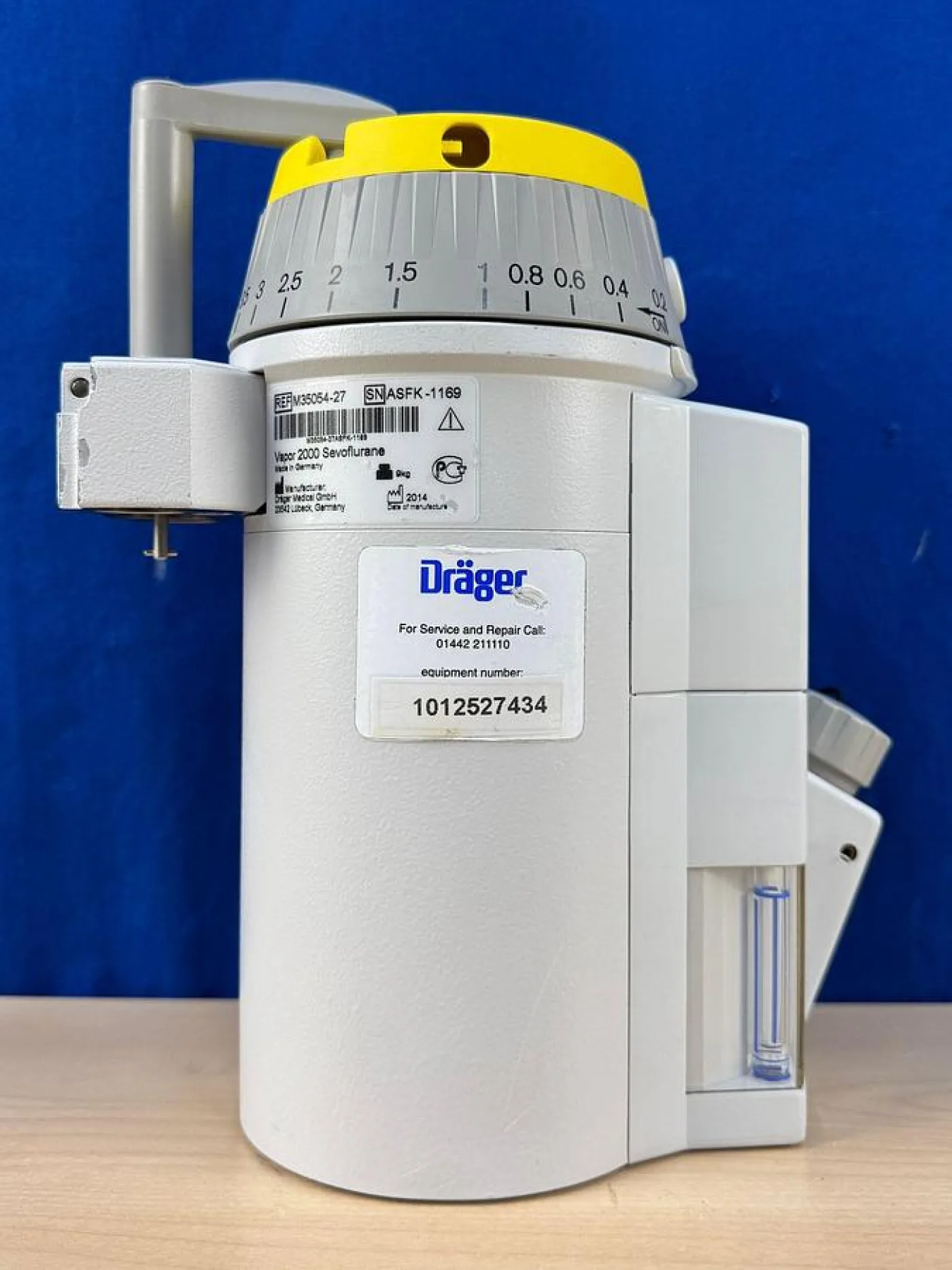 Dräger Vapor 2000 Sevoflurane YOM: 2014 REF: M35054-27 - 3