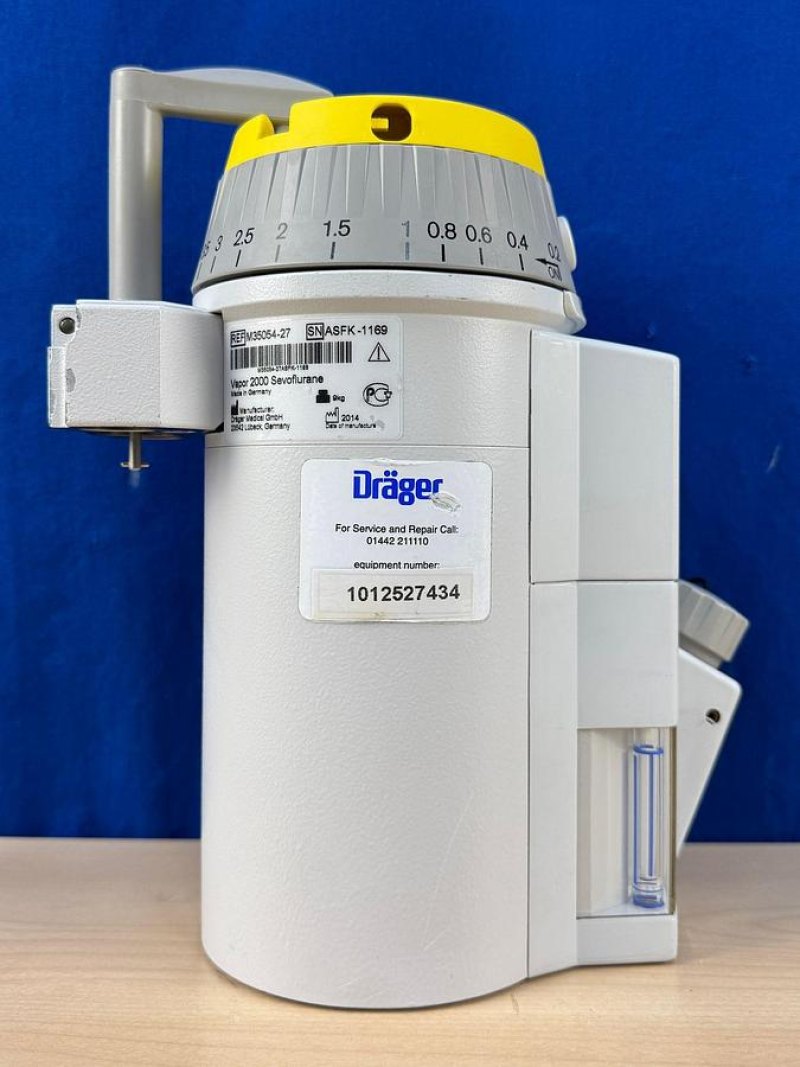 Dräger Vapor 2000 Sevoflurane YOM: 2014 REF: M35054-27