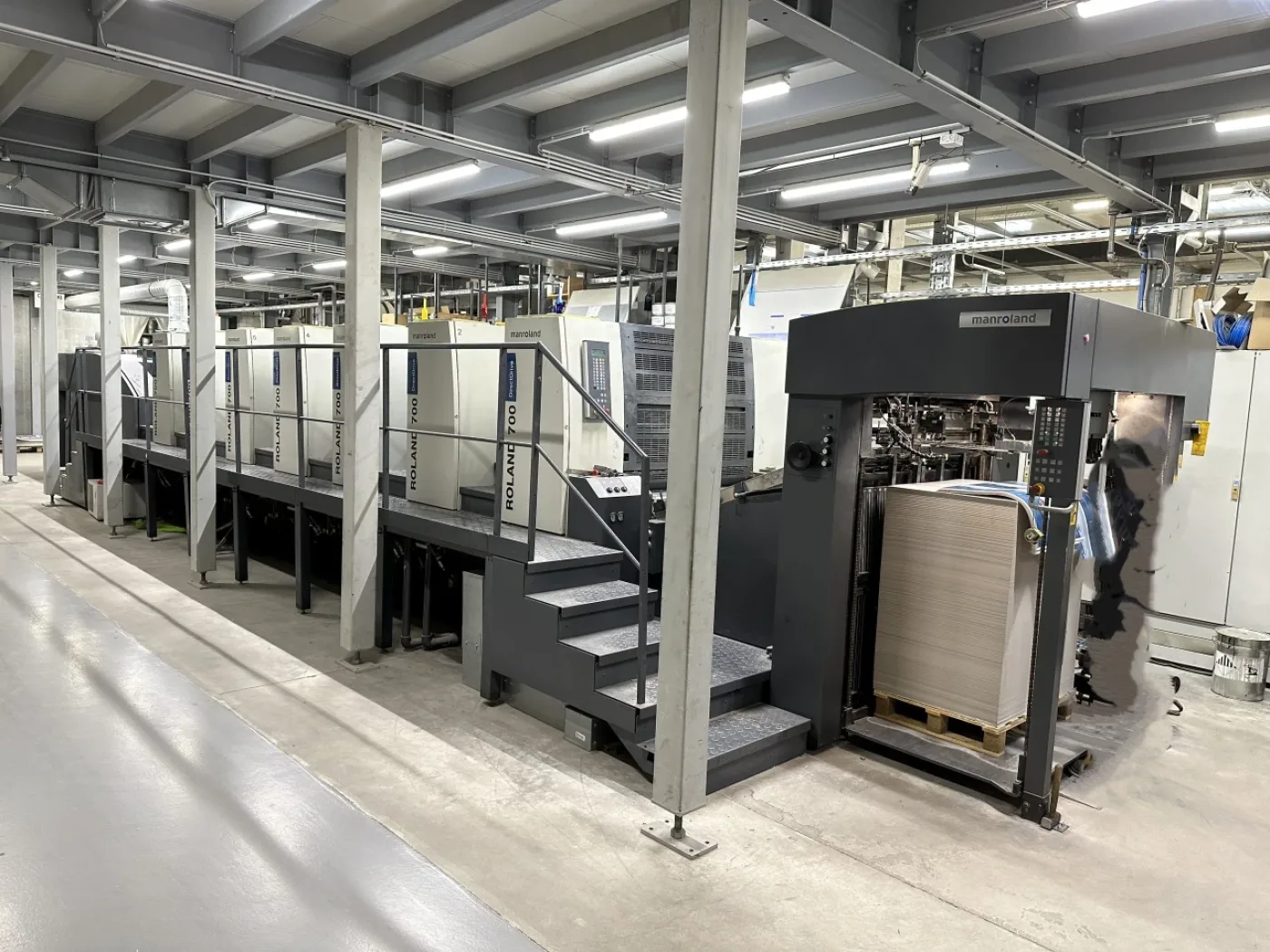 Roland 706 LV DD offset printing press - 4