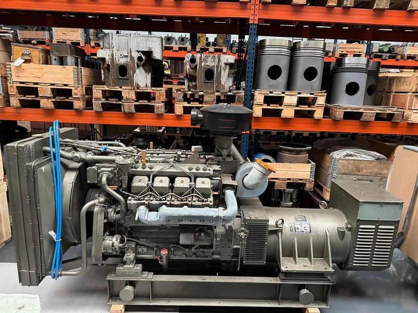 1985 MWM TBD234-V08 / AVK GEN SET 280 KVA - 1