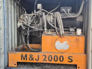 2008 M&J 2000 S Static Slow-speed Shredder
