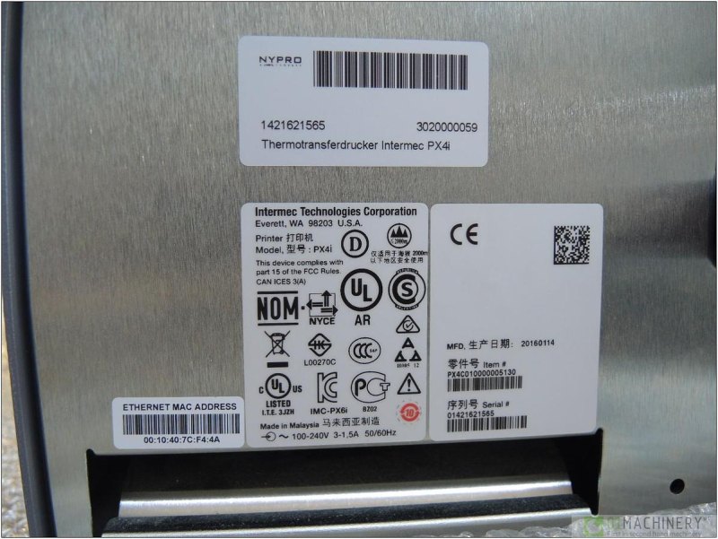 2016 INTERMEC PX4i AI2468