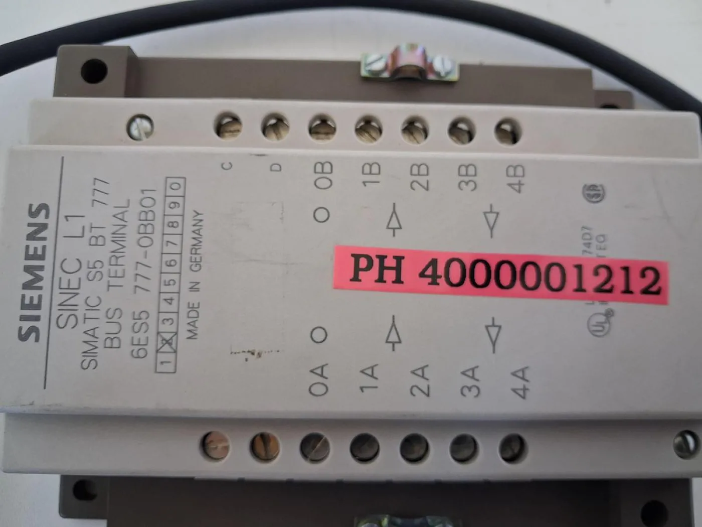 Siemens SIMATIC S5 BT 777 Bus Terminal 6ES5 777-0BB01 - 5